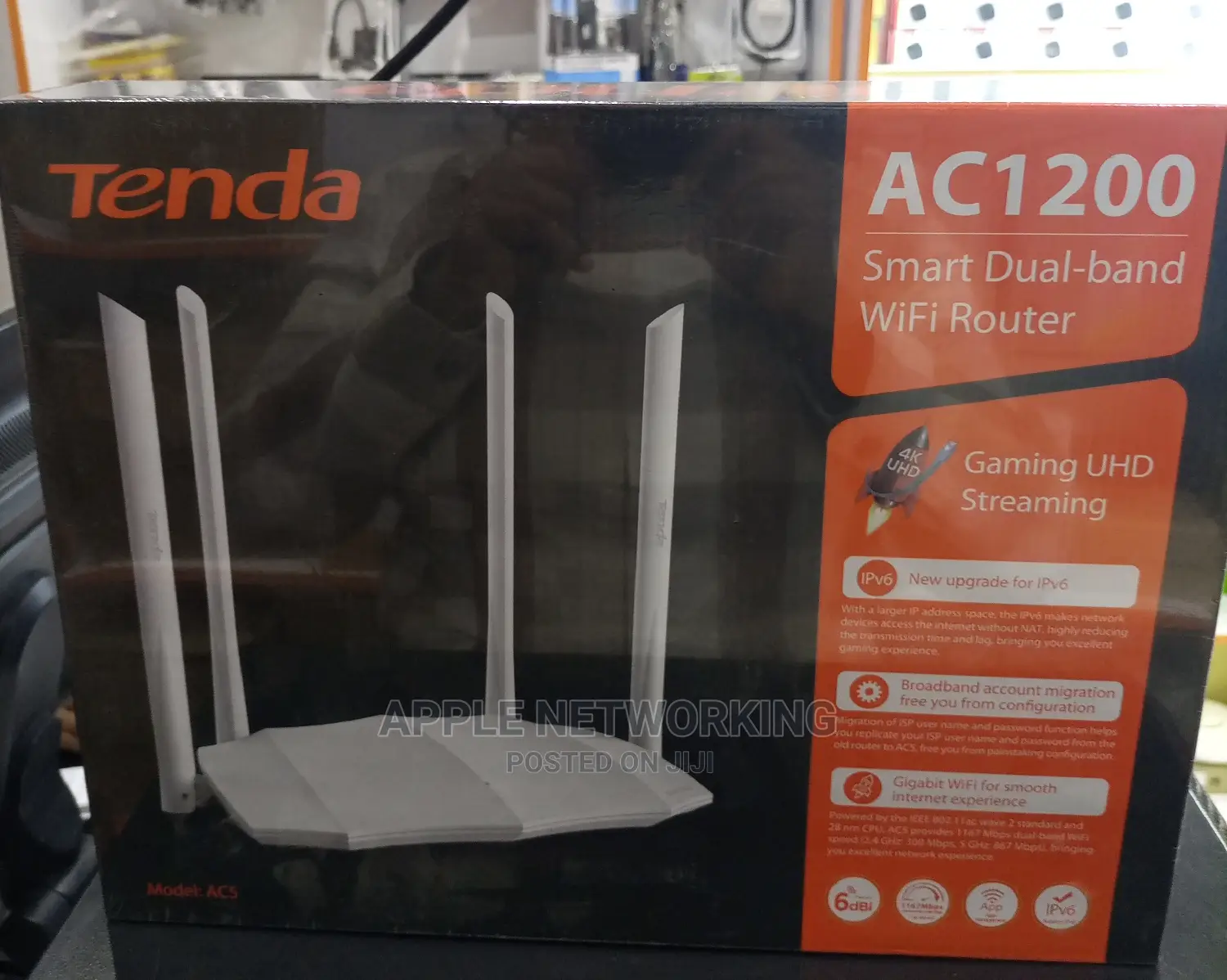 AC1200 Smart Dual - Band Wifi Router AC5
