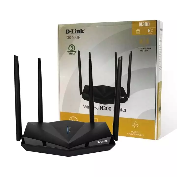 D-Link Wireless N300 Router DIR-650IN
