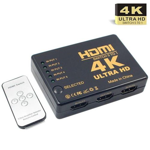 HDMI Switch 5 to 1 Ultra HD