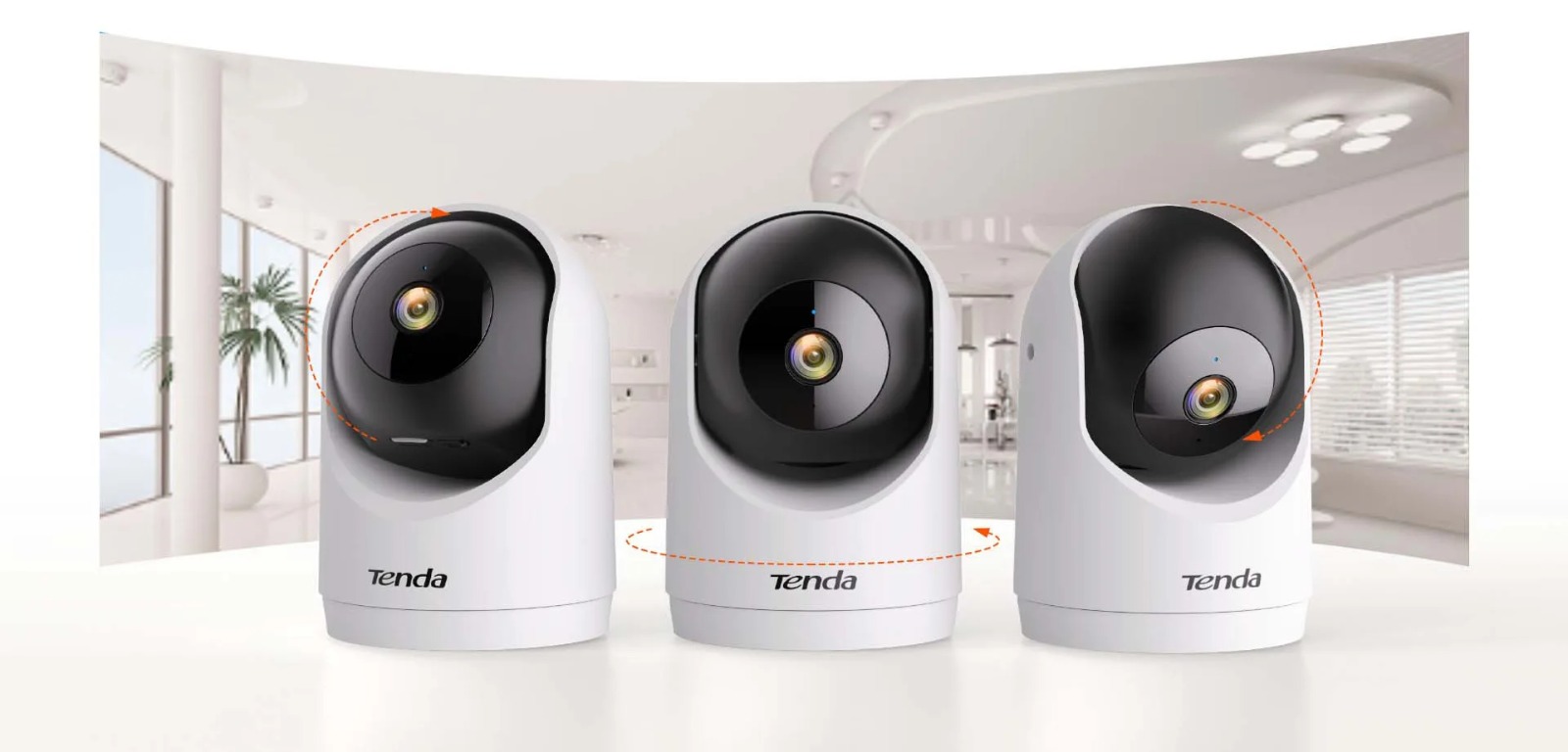 Tenda 3MP Security Pan/Tilt Camera