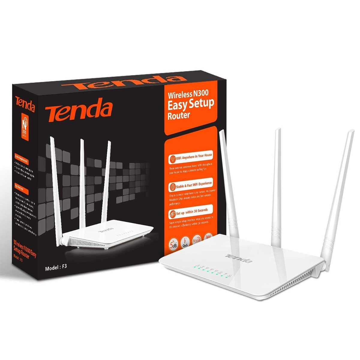 Tenda F3 300Mbps wireless router